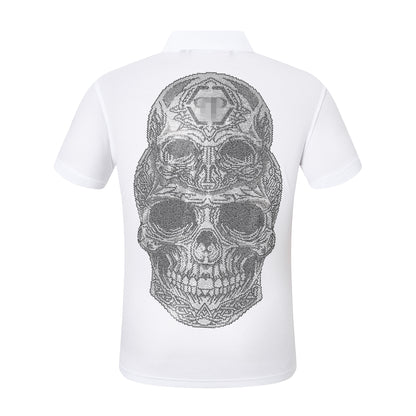 New-PHILIPP 9047 skull Diamond Polo