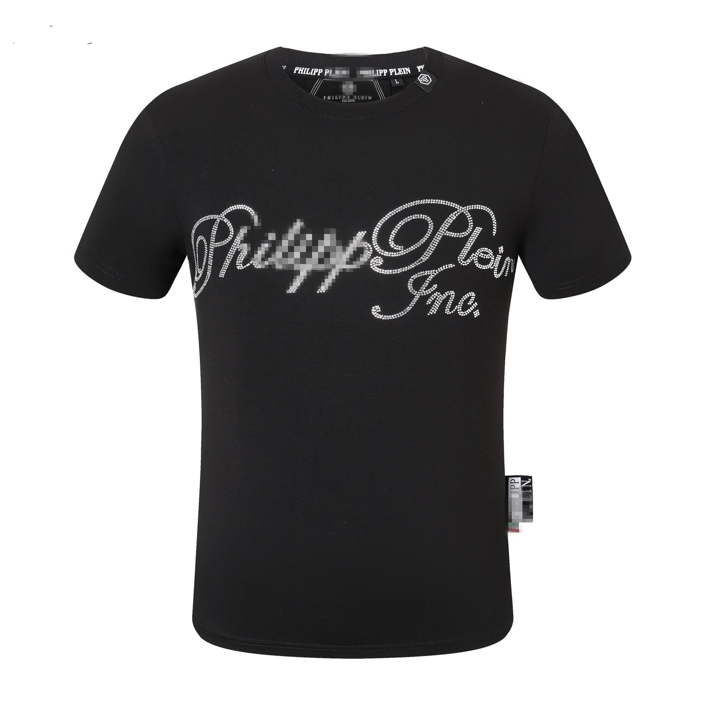 New-PHILIPP Letter Diamond T-shirt