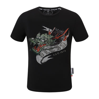 New-PHILIPP Dragon Diamond T-shirt