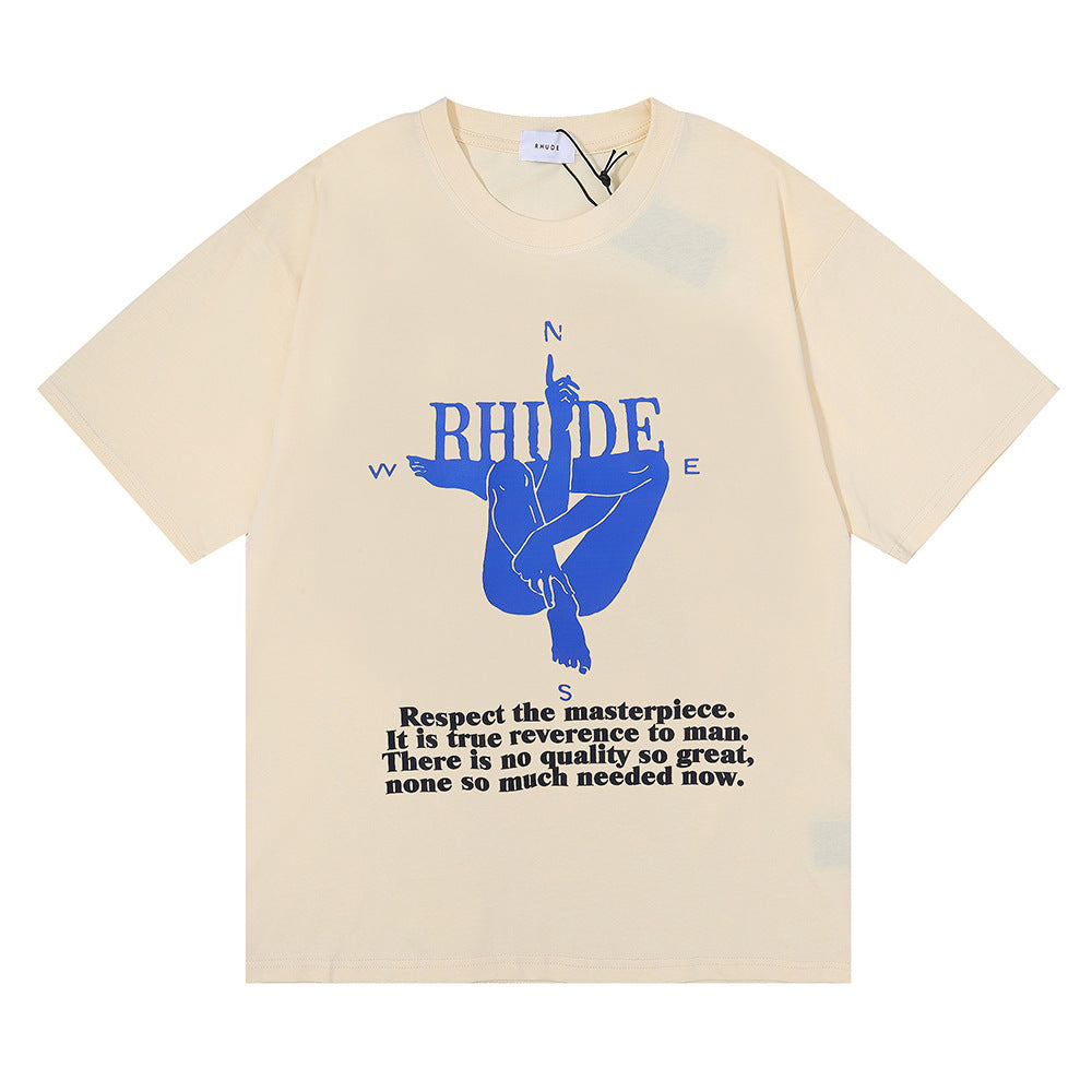 New-RHUDE Celebrity Style T-shirt