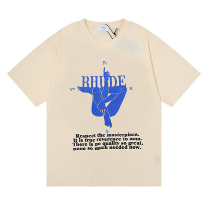 New-RHUDE Celebrity Style T-shirt