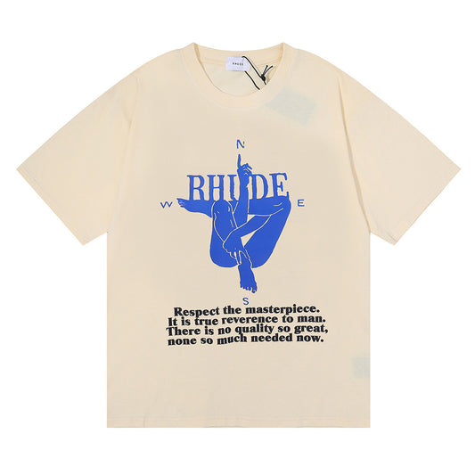 New-RHUDE Celebrity Style T-shirt