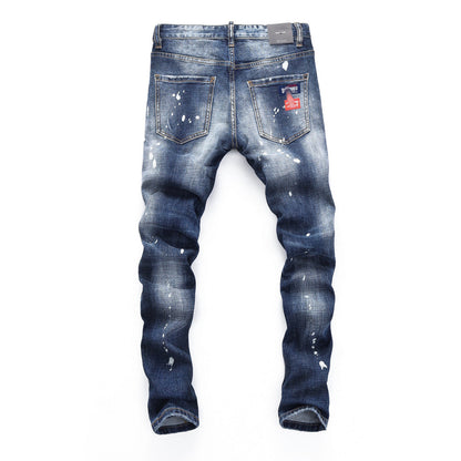 NEW-DSQ2 2024ss Ripped Jeans