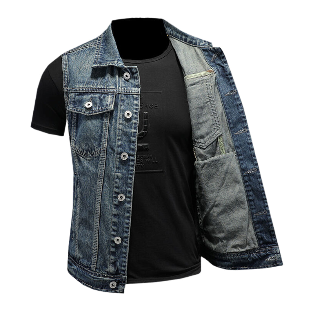 NEW-DSQ2 24ss Denim Vest coat