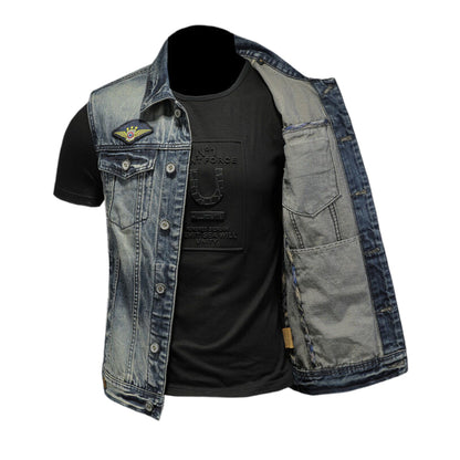 NEW-DSQ2 24ss Denim Vest coat