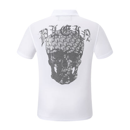 New-PHILIPP 9016 skull Diamond Polo