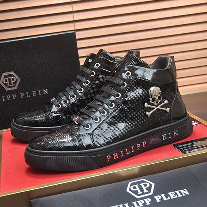 New-PHILIPP High top Leather shoes