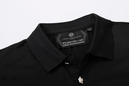 New-PHILIPP skull Diamond Polo