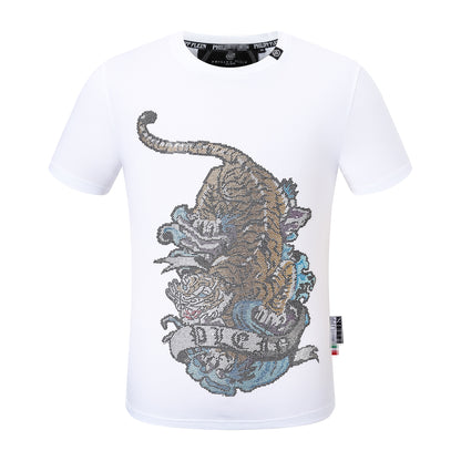 New-PHILIPP Tiger Diamond T-shirt