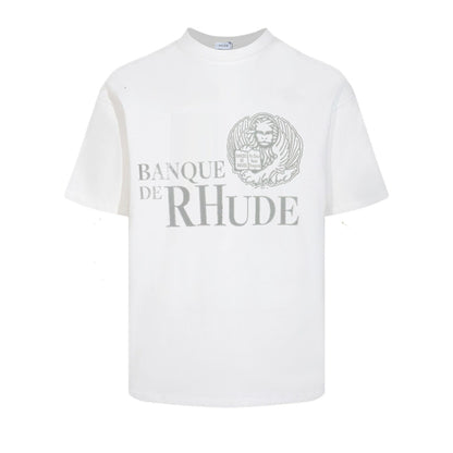 New-RHUDE Reflective printing T-shirt