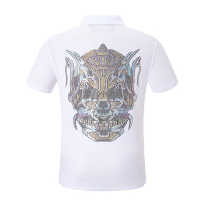 New-PHILIPP 9004 skull Diamond Polo