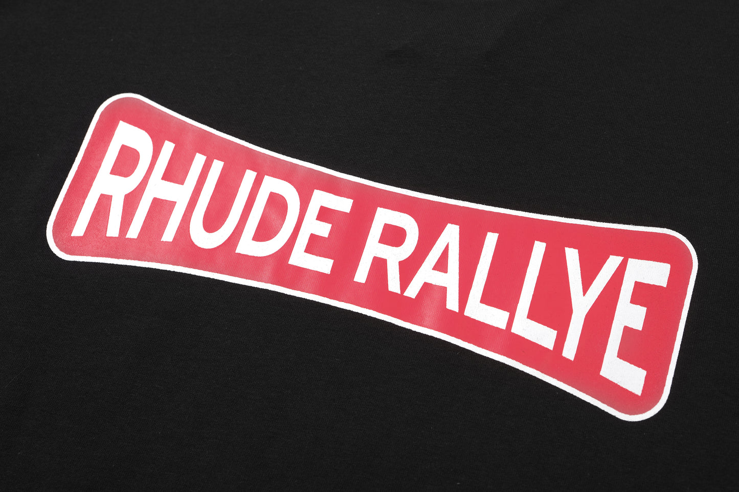 New-RHUDE Championship lettering slogan T-shirt