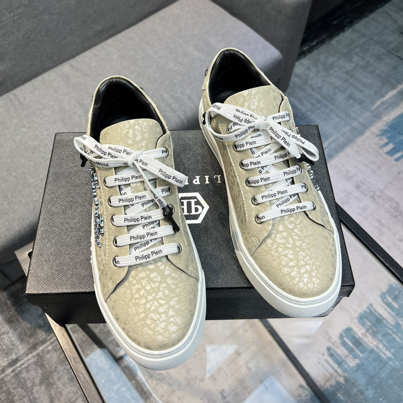 New-PHILIPP Casual leather shoes