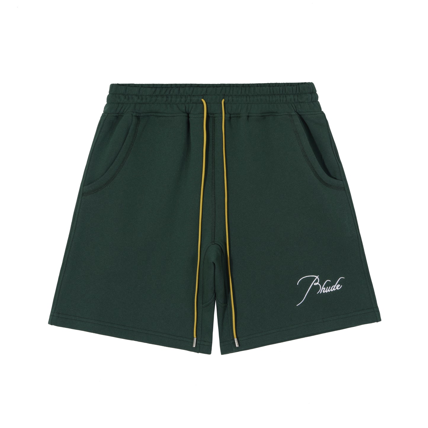 New-RHUDE Embroidered logo vintage shorts