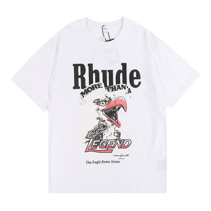 New-RHUDE Eagle print T-shirt