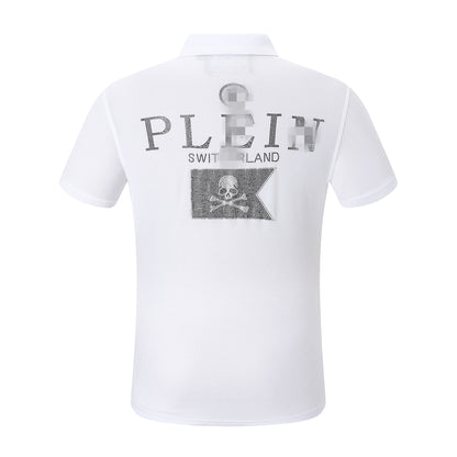 New-PHILIPP skull Diamond Polo