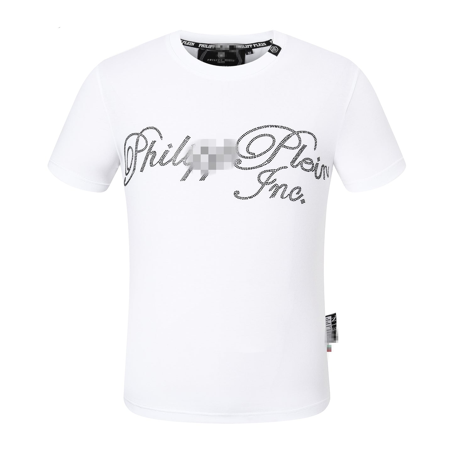 New-PHILIPP Letter Diamond T-shirt