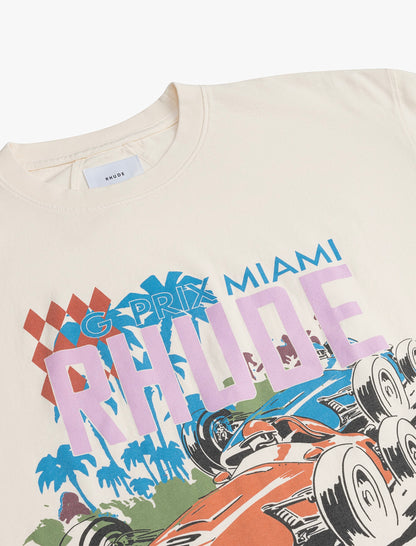 New-RHUDE Miami Formula T-shirt