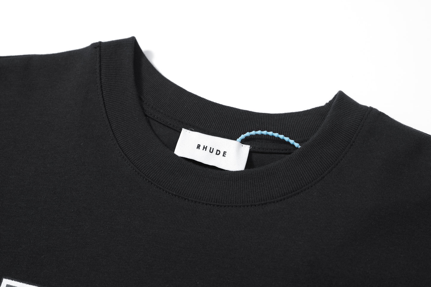 New-RHUDE Wheat ear logo vintage T-shirt