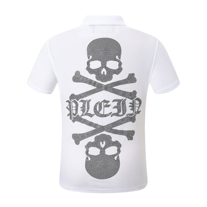 New-PHILIPP skull Diamond Polo