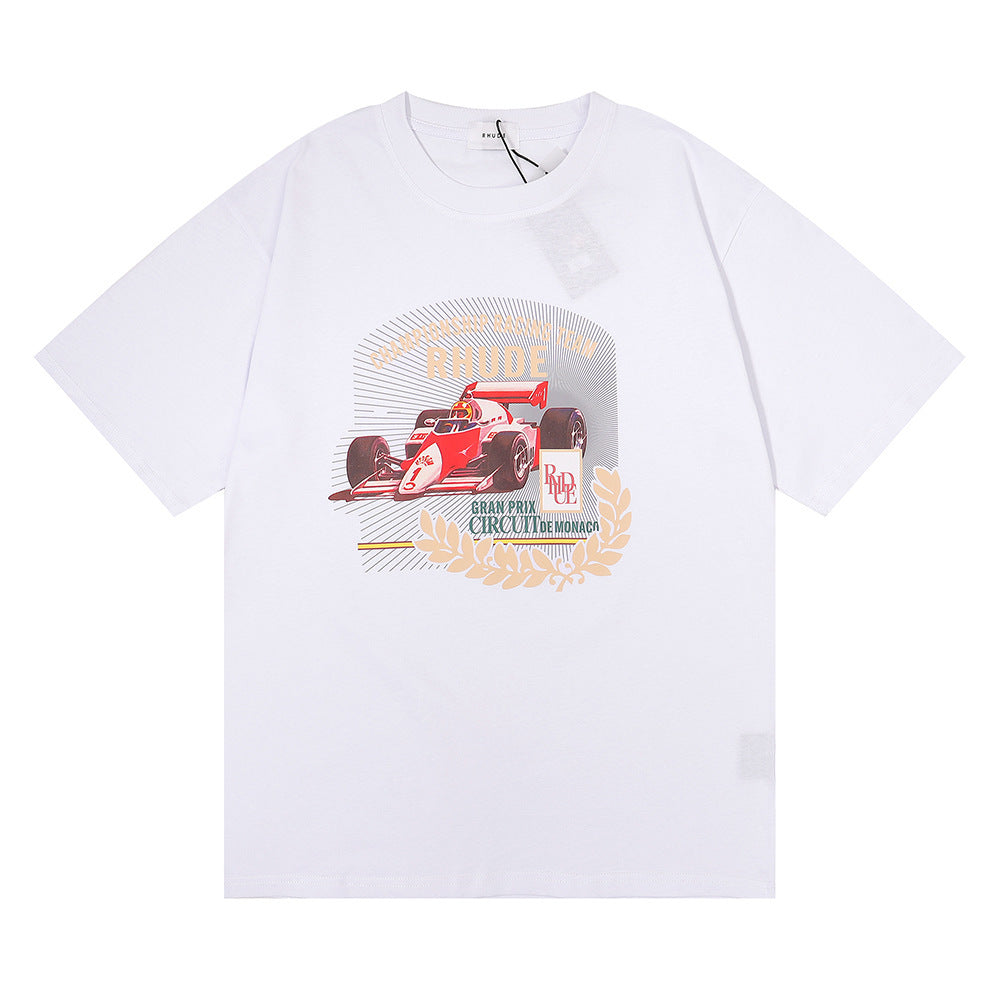 New-RHUDE Racing Prints T-shirt