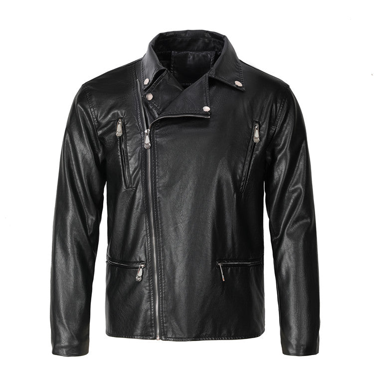 New-PHILIPP 6982 Padded leather jacket