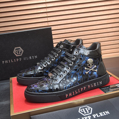 New-PHILIPP High top Leather shoes