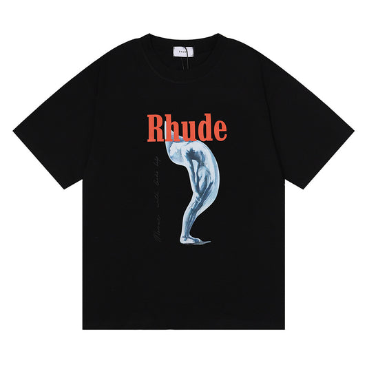 New-RHUDE portrait Prints T-shirt