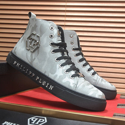 New-PHILIPP High top Leather shoes