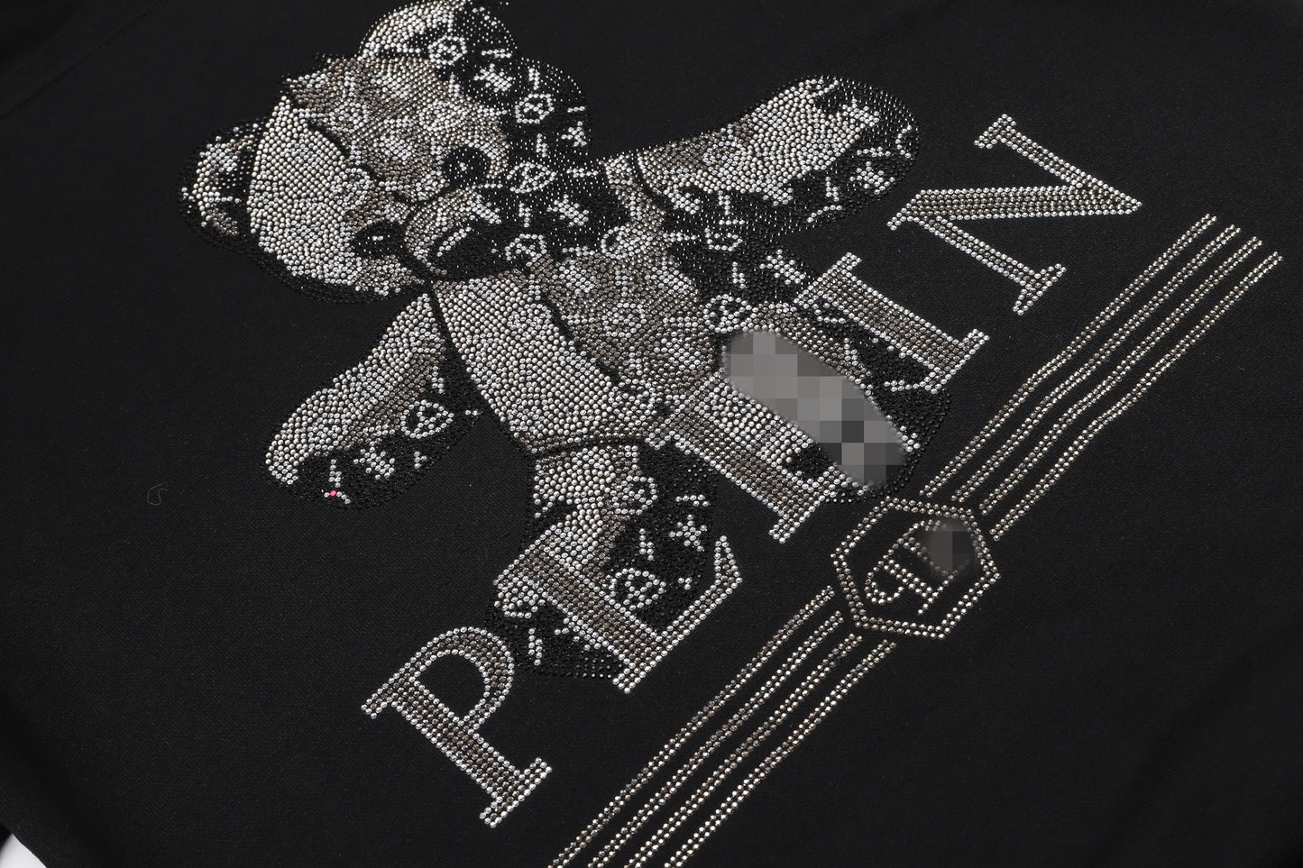 New-PHILIPP 8674 bear Diamonds Hoodie