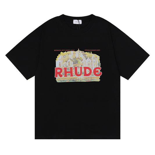 New-RHUDE Couple prints T-shirt