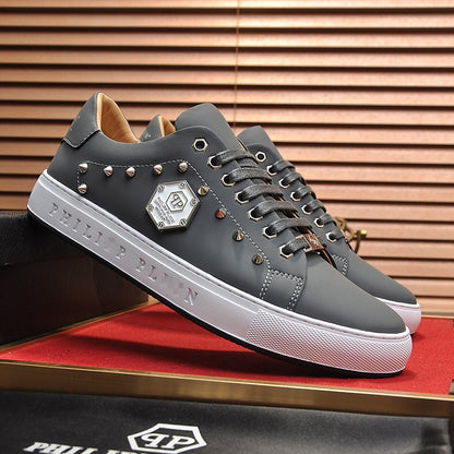 New-PHILIPP Leather casual shoes