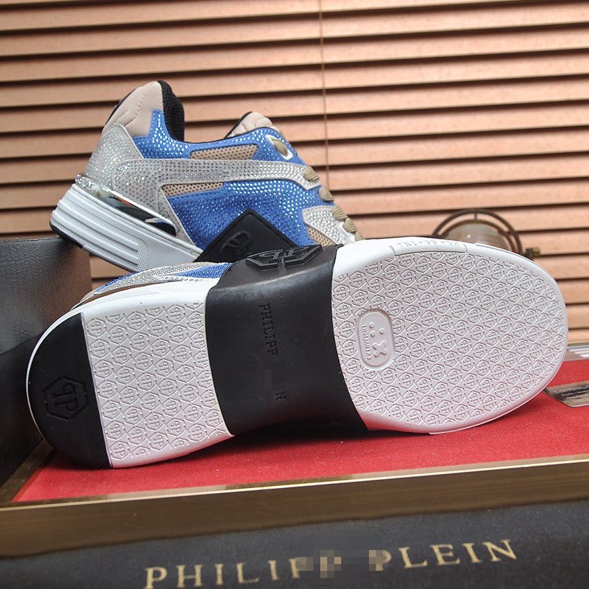 New-PHILIPP Diamond leather shoes