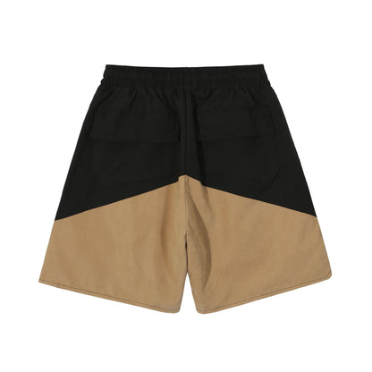 New-RHUDE Two-tone lettering print shorts