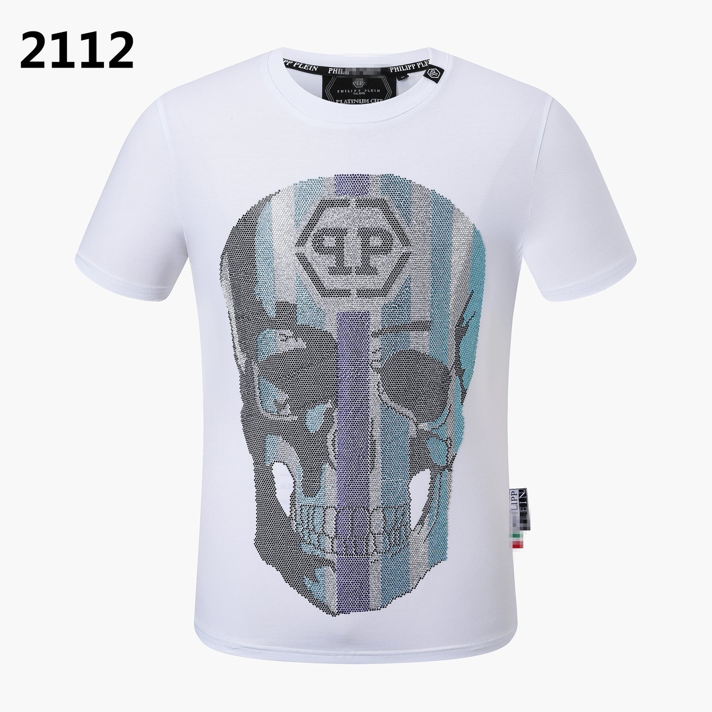 New-PHILIPP 2112 skull diamond T-shirt