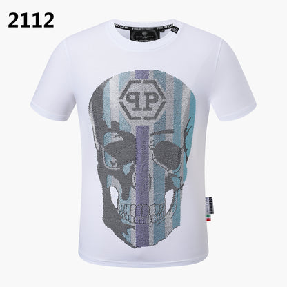 New-PHILIPP 2112 skull diamond T-shirt