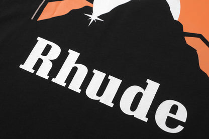 New-RHUDE Lamborghini classic sunset T-shirt