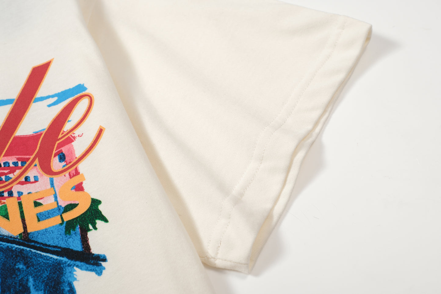 New-RHUDE Summer coconut beach T-shirt