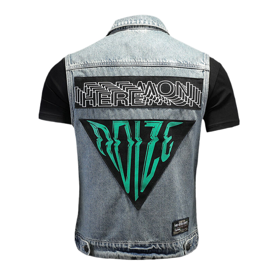 NEW-DSQ2 24ss Denim Vest coat