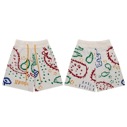 New Arrival - RHUDE Paisley Shorts