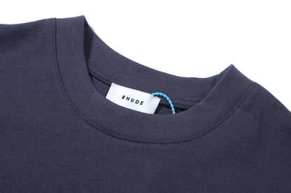 New-RHUDE Retro slogan letters T-shirt