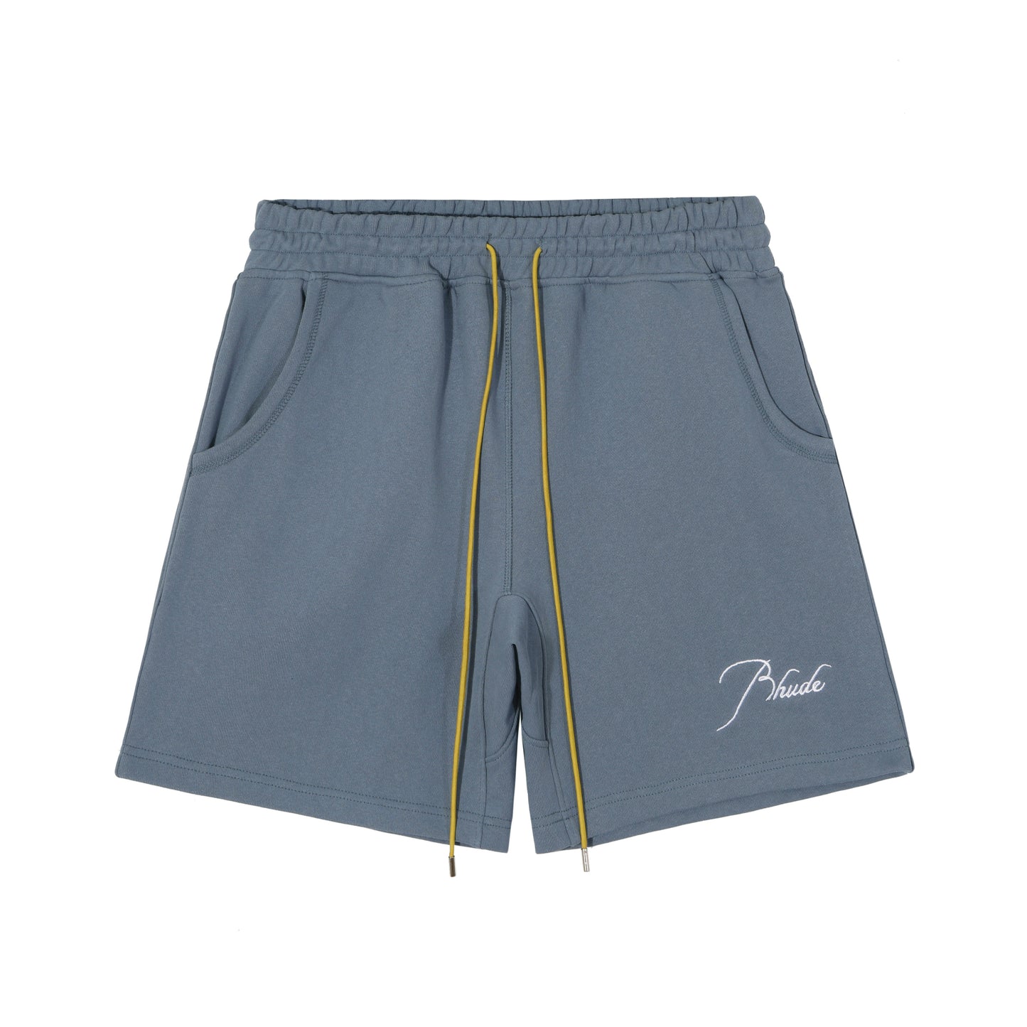 New-RHUDE Embroidered logo vintage shorts