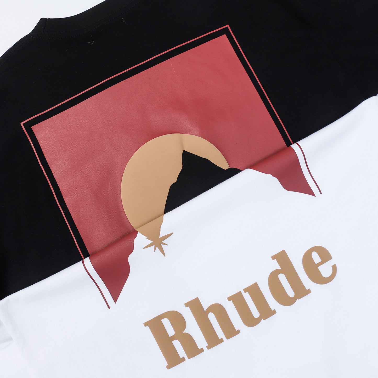 New-RHUDE Sunset Print T-shirt