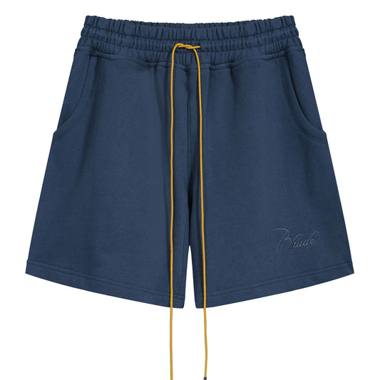 New-RHUDE 4-color embroidered shorts