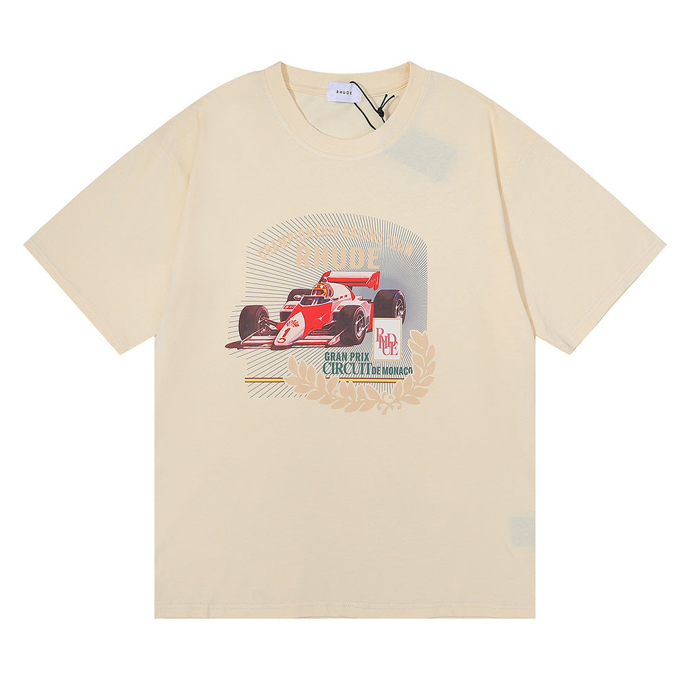 New-RHUDE Racing Prints T-shirt