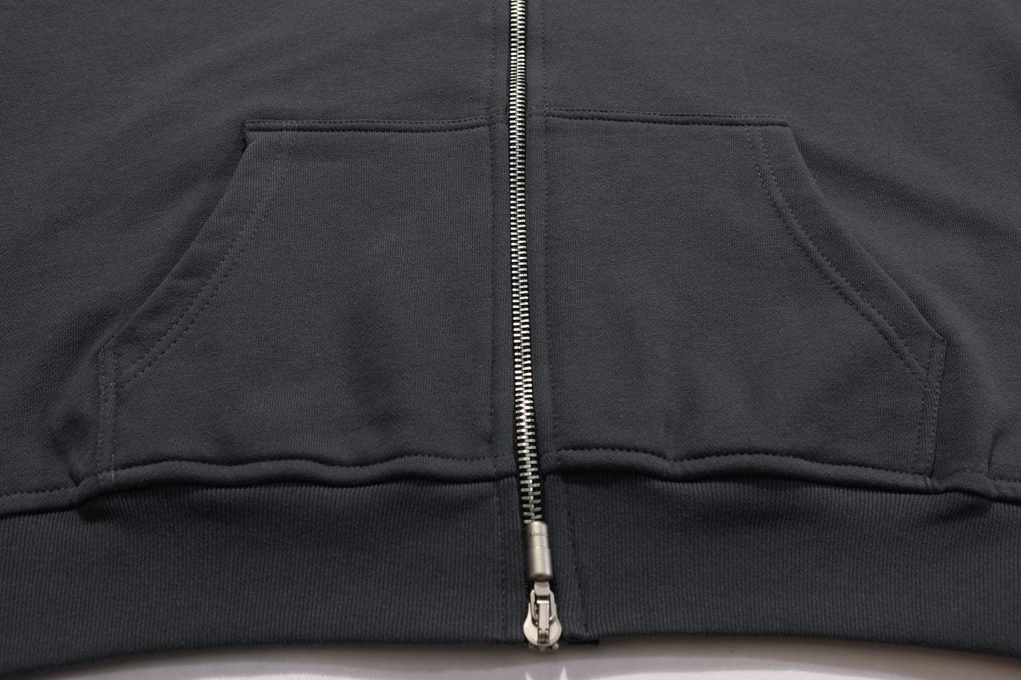 New-RHUDE Zipper embroidered hoodie