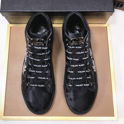 New-PHILIPP High Top leather shoes