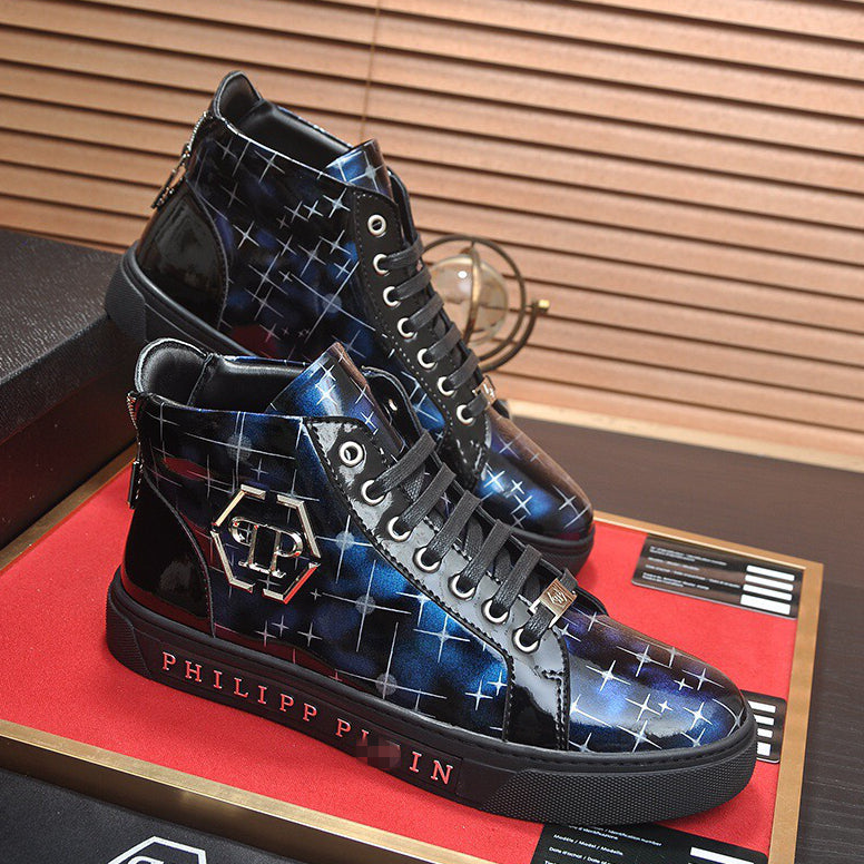 New-PHILIPP High top Leather shoes