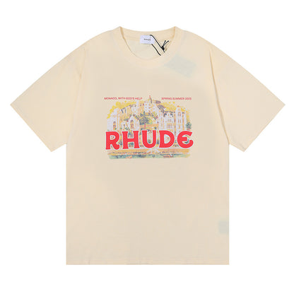 New-RHUDE Couple prints T-shirt