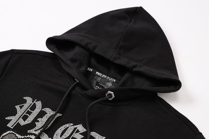 New-PHILIPP 8634 Diamonds Hoodie